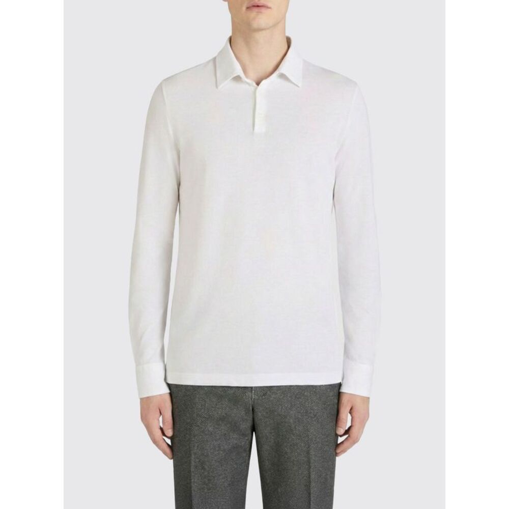 Zanone Men Zanone Cotton Polo Shirt